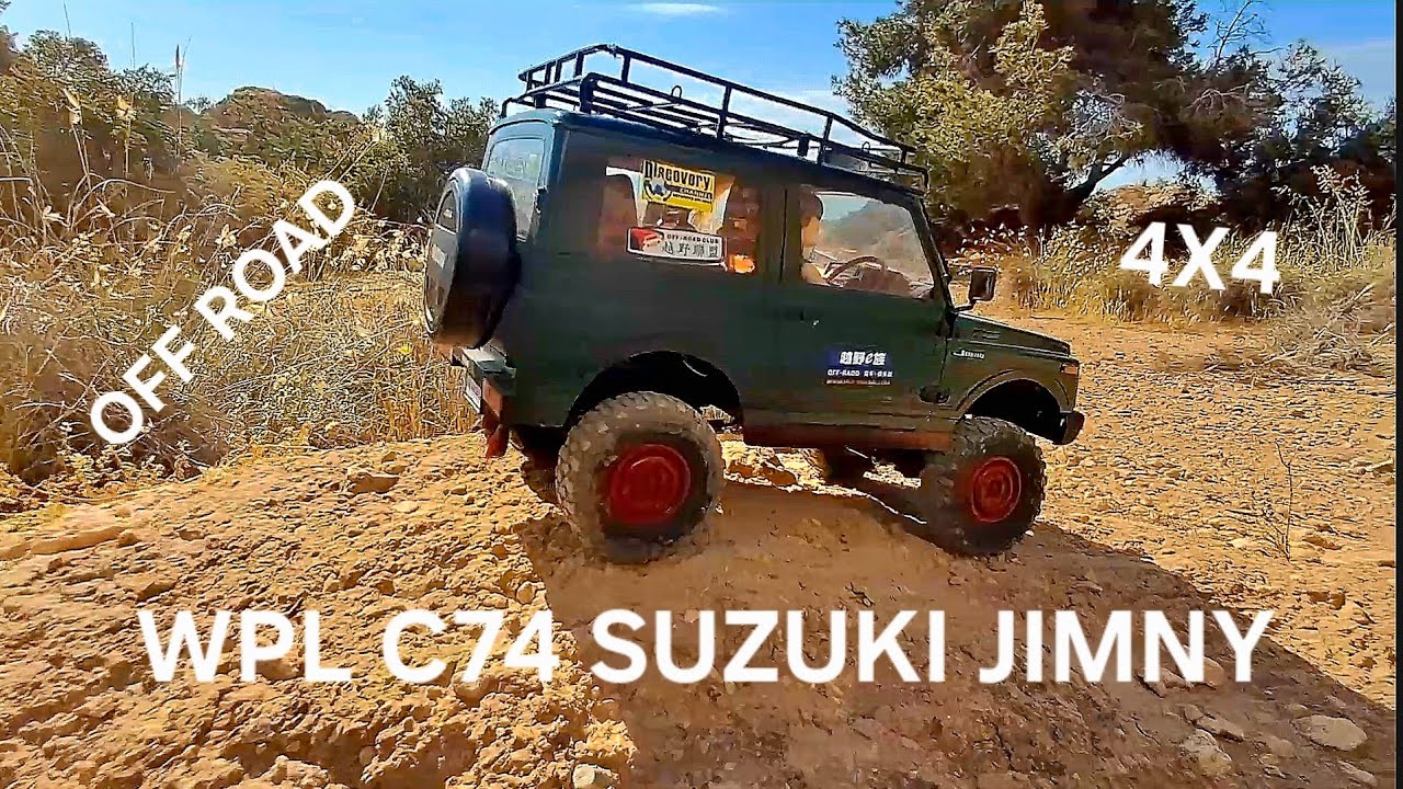 WPL C74 SUZUKI JIMNY PASEO OFF ROAD #best #automobile #4x4rwd #rcoffoad 
