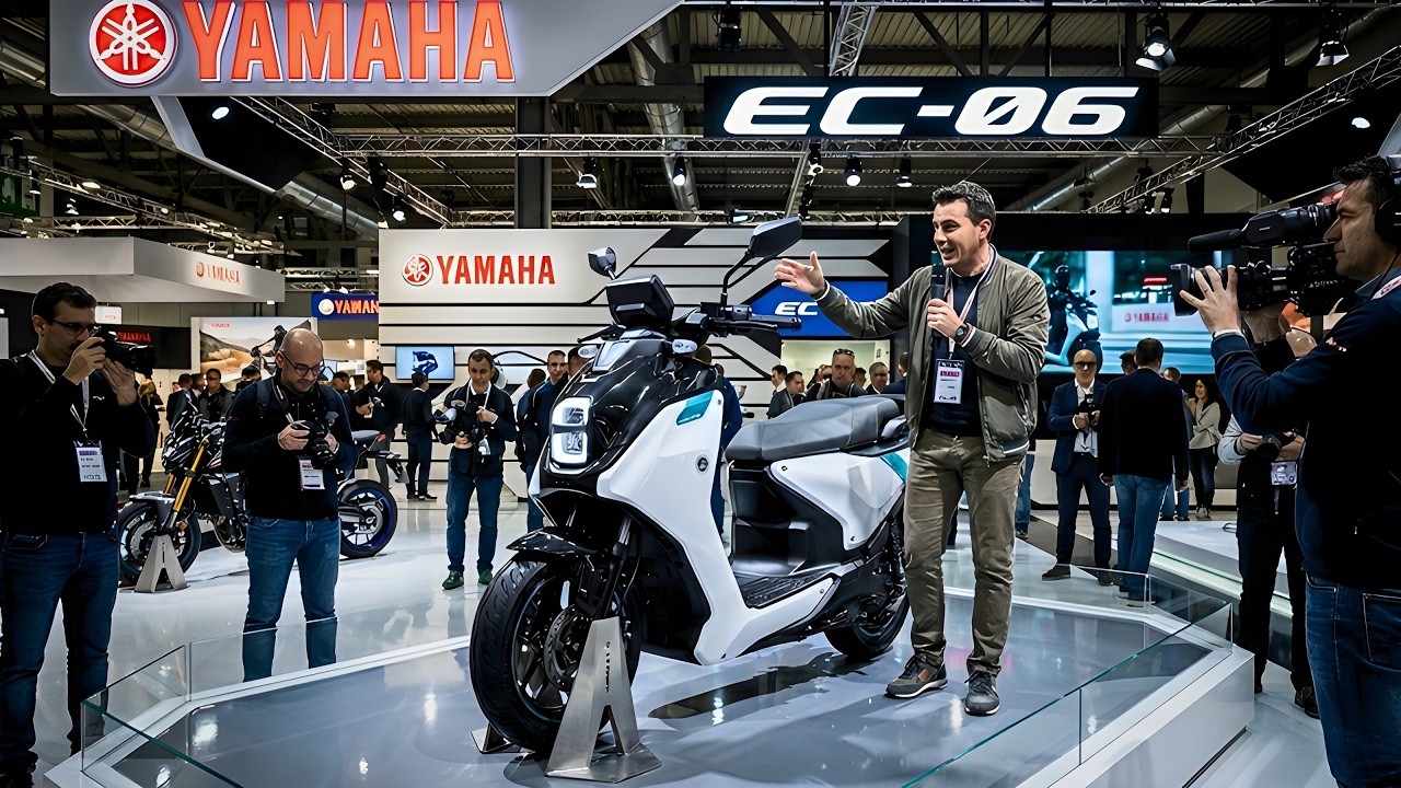 2026 Yamaha EC-06 | Yamaha's FIRST Global Electric Scooter is HERE!