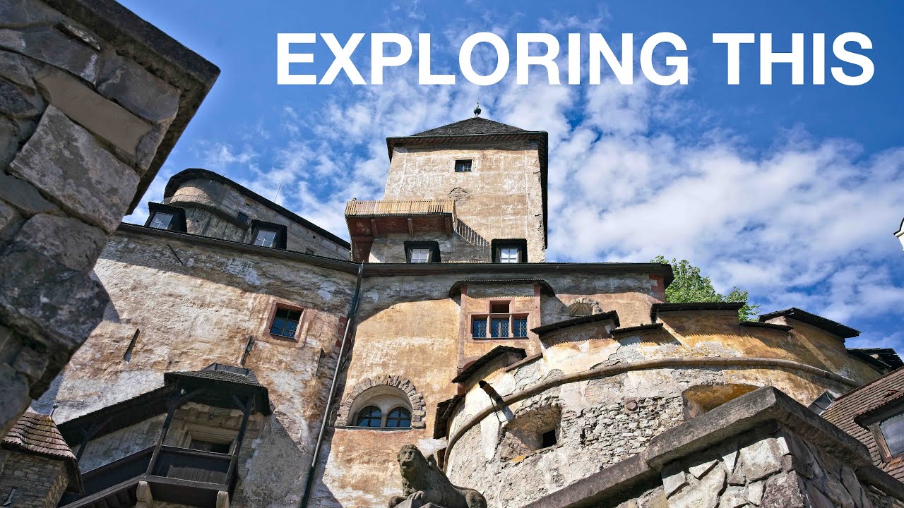 EXPLORING INSIDE & AROUND ORAVA CASTLE - exploring slovakia (ep 4): 