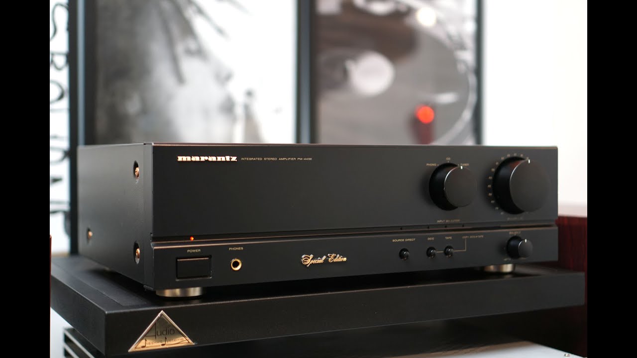 Marantz PM-44SE Special Edition Stereo Amplifier Made in Japan - Warranty