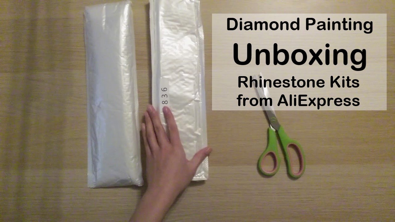Diamond Painting - Unboxing - Full Rhinestone Kits | AliExpress
