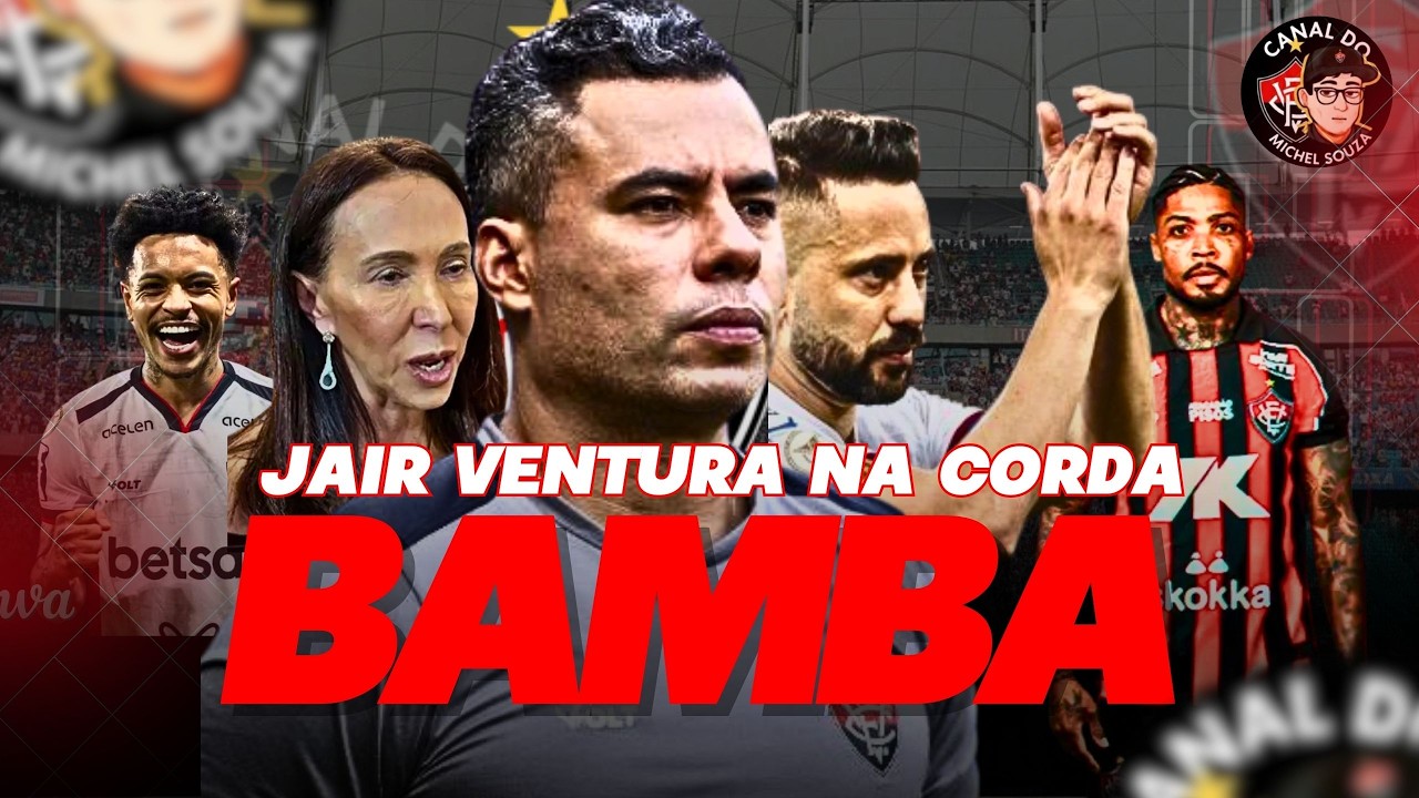 RESENHA DAS DEZ - TECNICO DO VITÓRIA PODE SAIR SE PERDER O BAVI - CONTAS DO VITÓRIA SENDO ANALISADAS