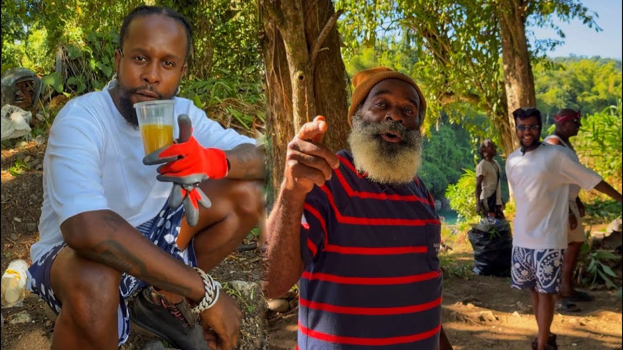 | cleaning the river with popcaan he pressure Johnny 