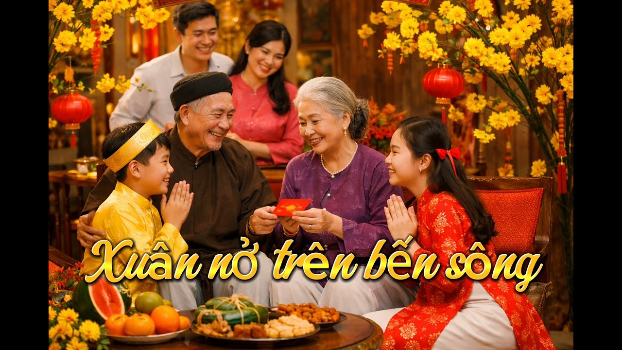Xuân Nở Bến Sông Quê – Nhạc Tết Dân Ca Nam Bộ Rộn Ràng | Song Ca Nam Nữ 2026