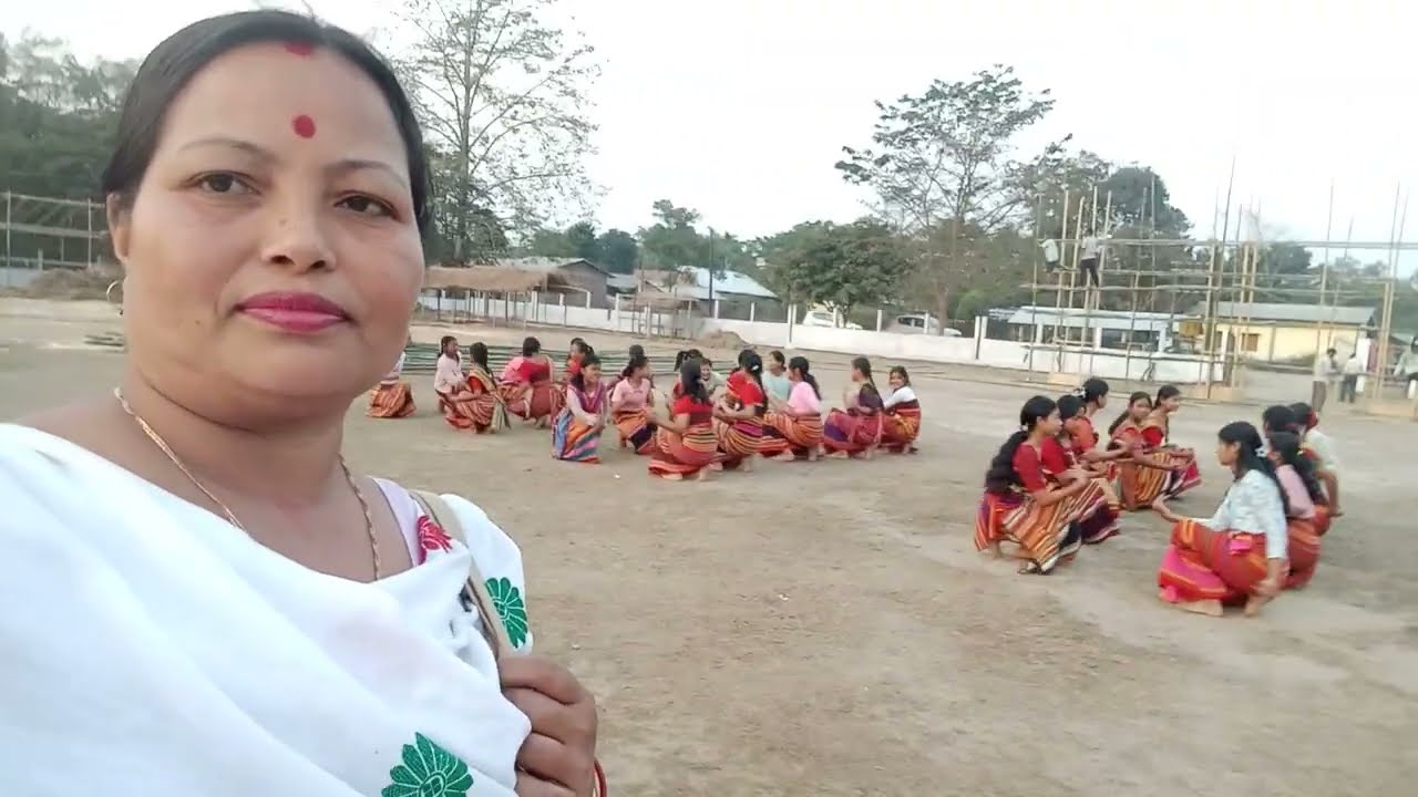Hajong meeting karone //Lewatana dance//Hajong folk dance//Linglingyibgasini