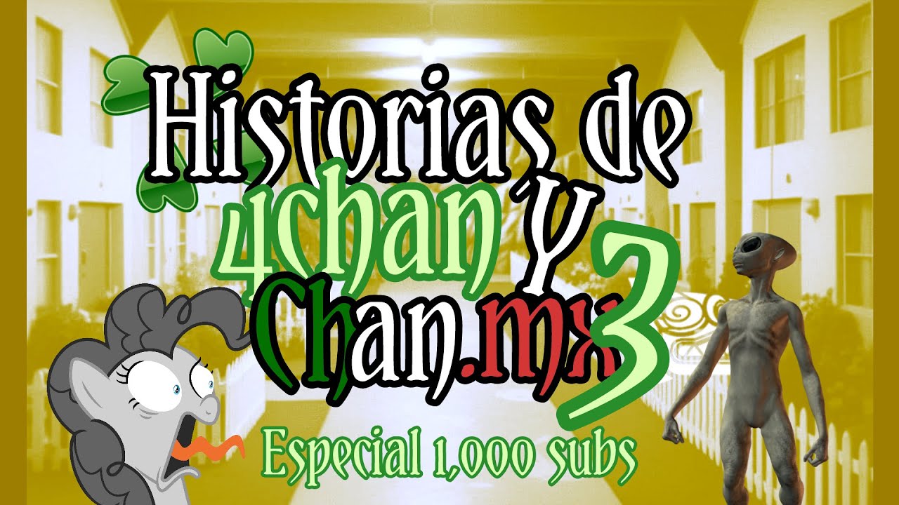 Historias paranormales de 4chan y Chan.mx Capítulo 3 I Especial 1,000 suscriptores