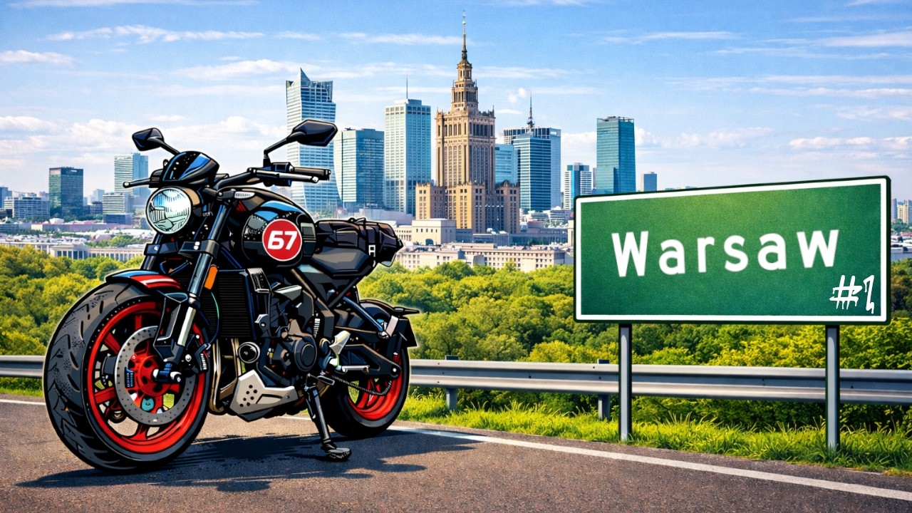 Warsaw #1 | Trident 660 TT | 4k