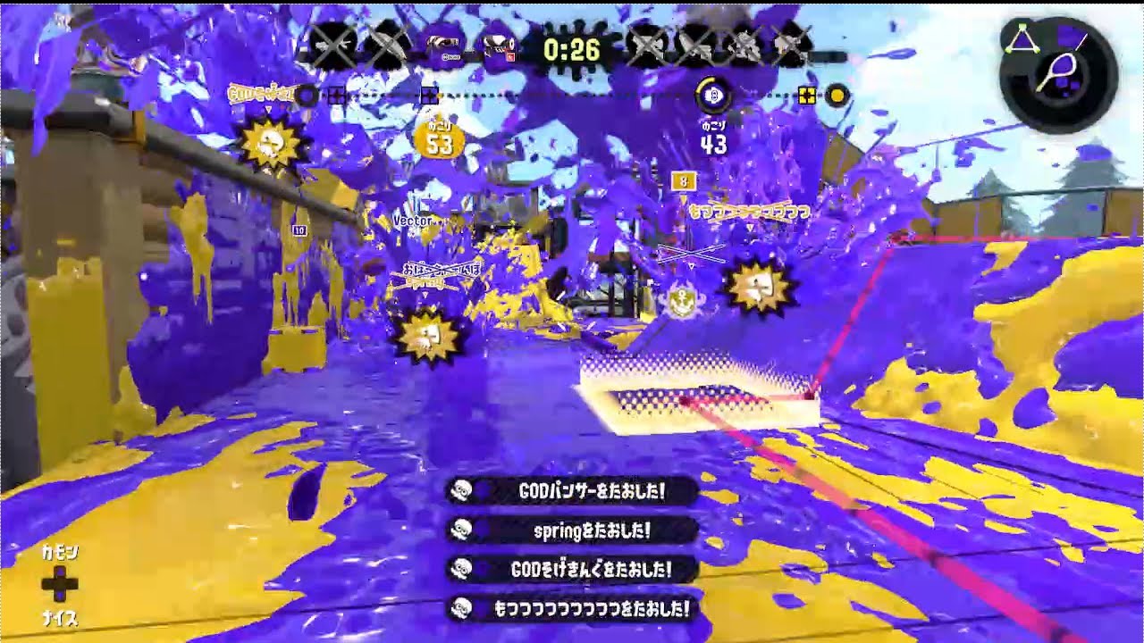 【Splatoon2】オールキル＆神プレイ集×インフェルノ［Kill collection］(XXXIV)