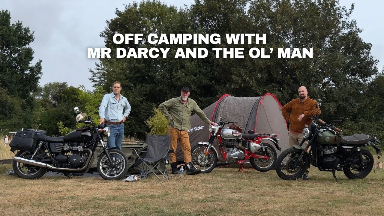 Off Camping in the English Countryside