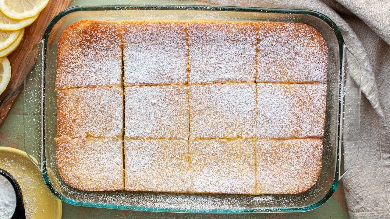2 Ingredient Lemon Bars