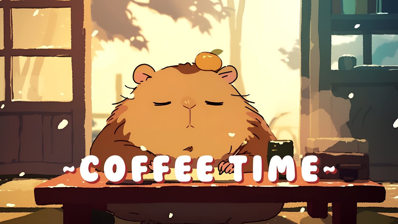 Capybara Chill Station - Relaxing Beats to Study/Sleep/Chill ~ Chill Session ~ 🦫 🎧 ✨ | Focus Helper
