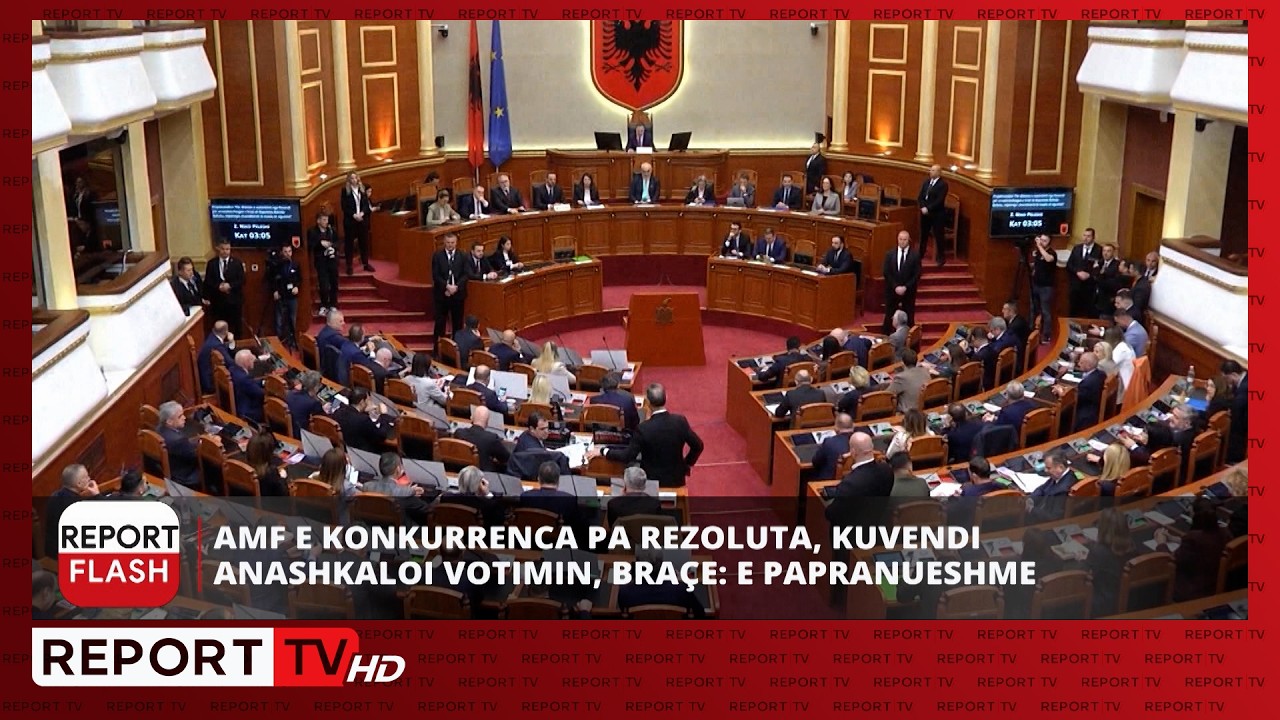 Flashi informativ në Report TV, ora 19:00, 16 Mars 2026
