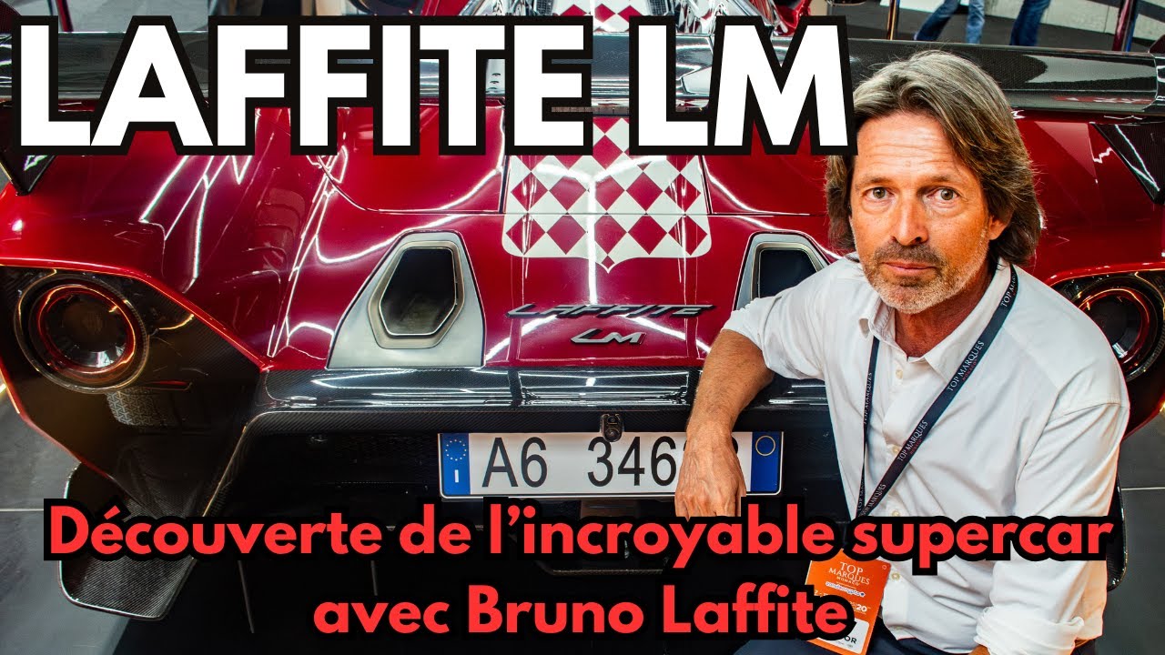 TOP MARQUES MONACO 2025 - DECOUVERTE DE LA LAFFITE LM AVEC BRUNO LAFFITE