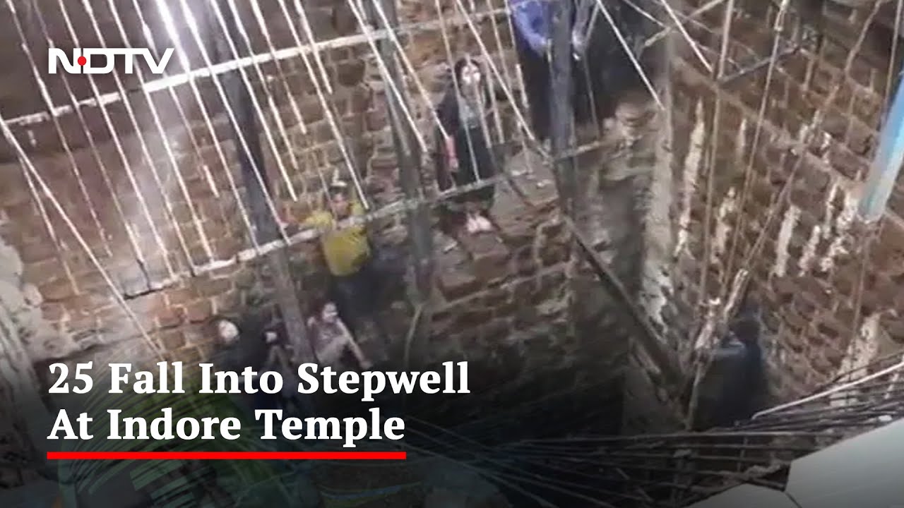 25 Fall Into Stepwell At Indore Temple, Rescue Ops On