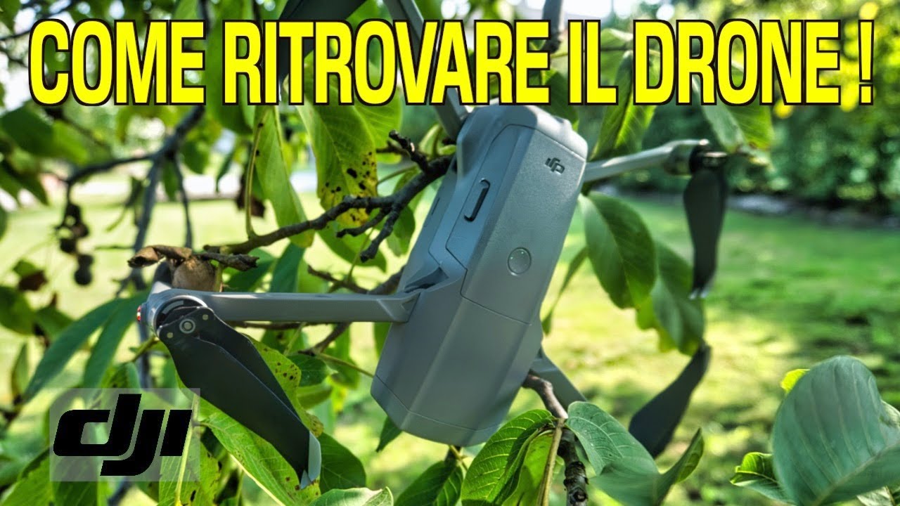 DJI COME RITROVARLO SE TI CADE !? E CONSIGLI PER EVITARE DI PERDERLO!