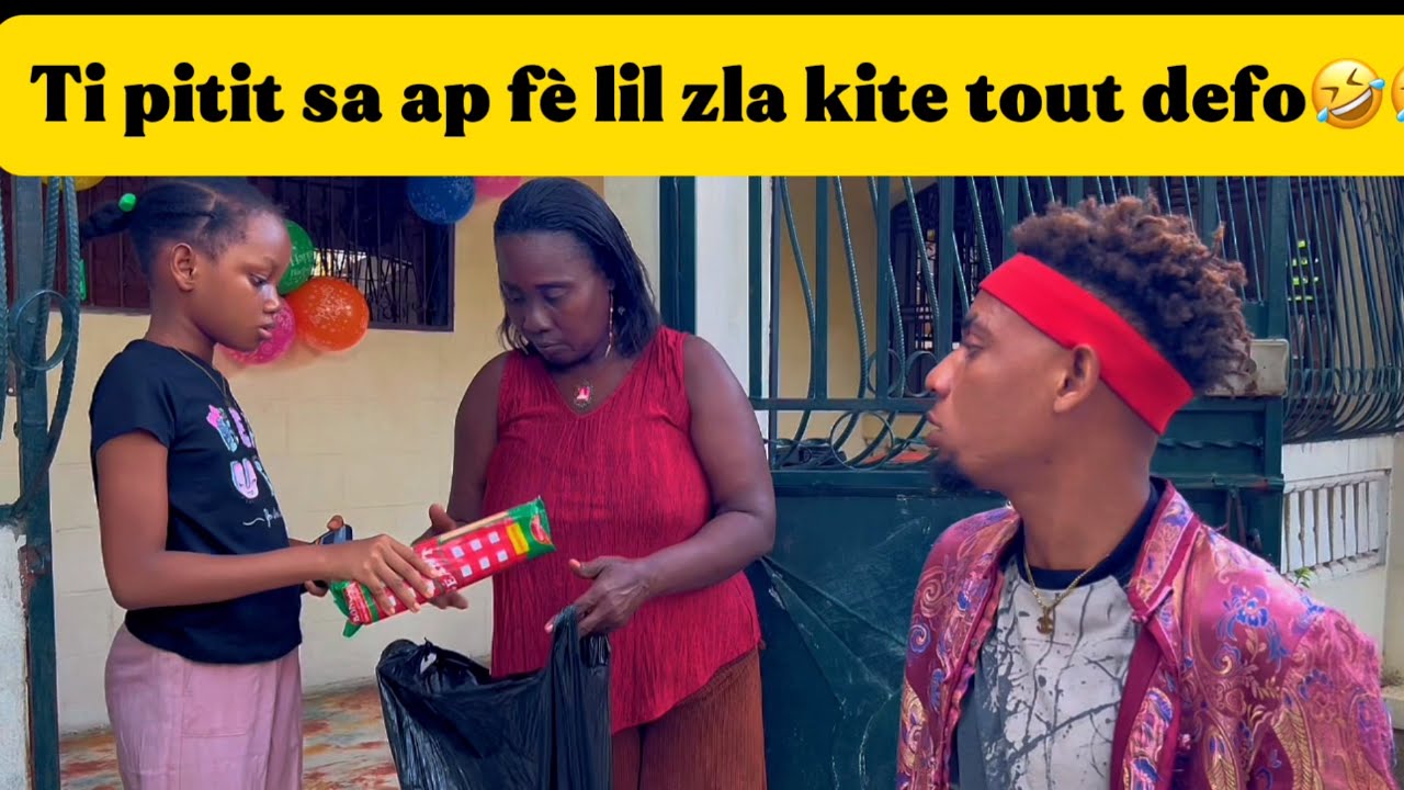 Pitit vwazin nan pa nan rans ak lil zla😂😂 tout piyaj fini depil la