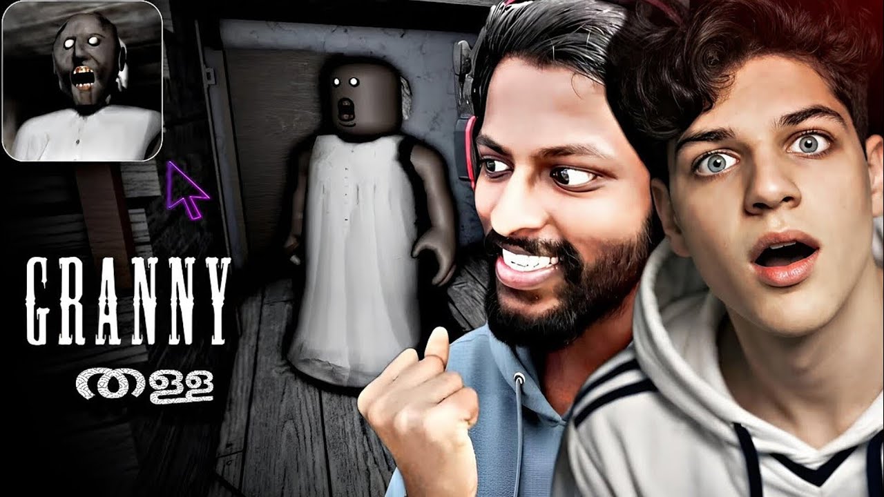 We Played GRANNY In ROBLOX 😱 !!! (For The First Time) Malayalam Funny Gameplay 🤣🔥