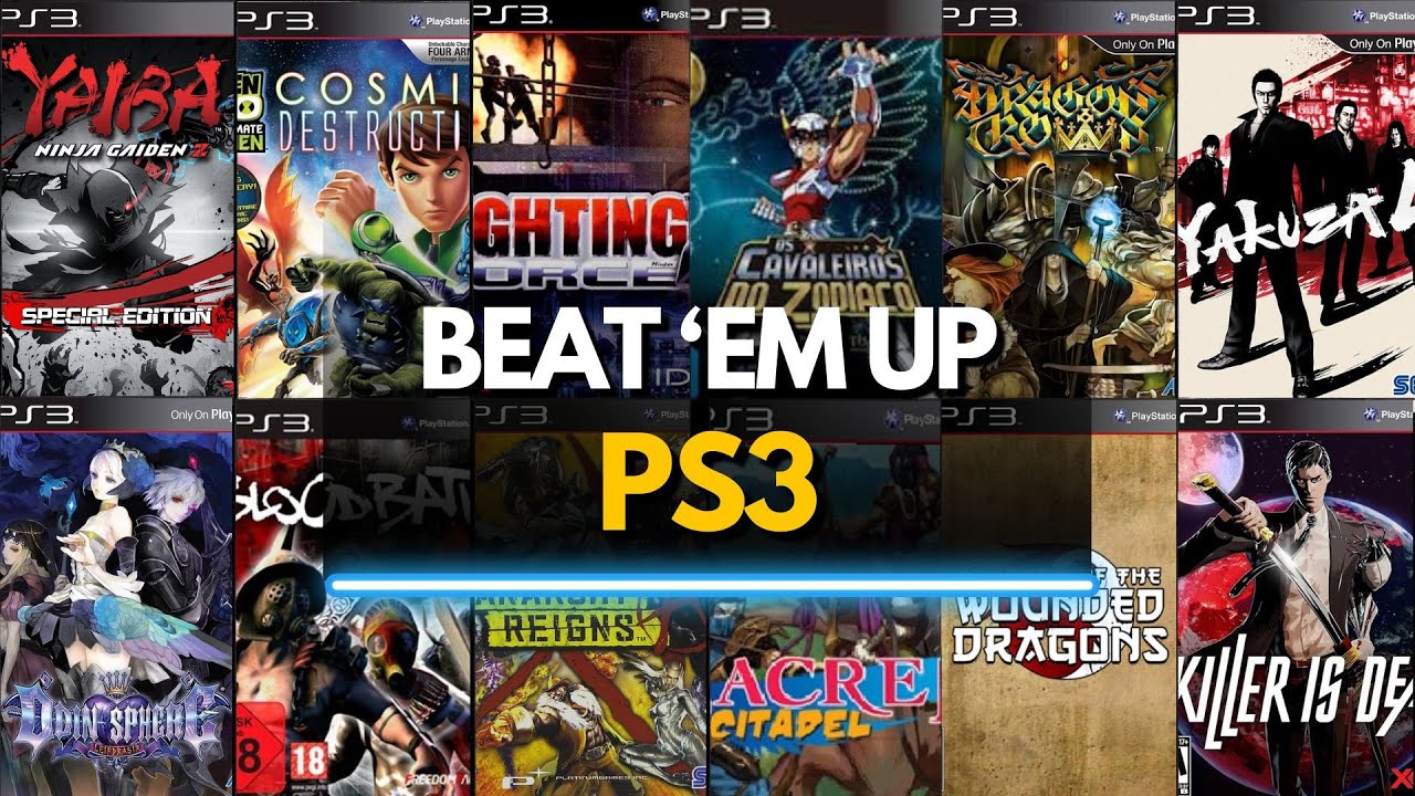 50 лучших игр жанра Beat 'Em Up на PS3, в которые стоит поиграть