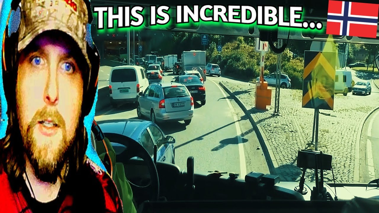 American Reacts to Norwegian Fire Dept. Emergency Response in Rush Hour Traffic