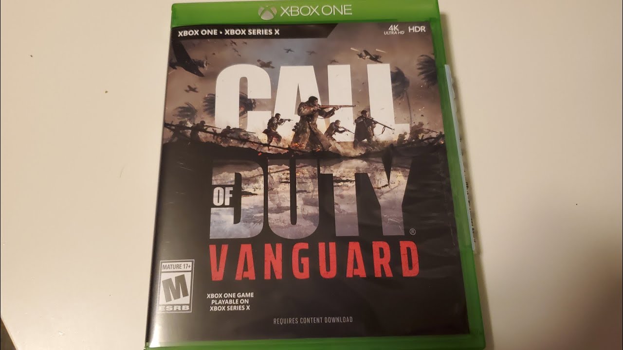 Unboxing Call of Duty Vanguard for Xbox One - Cod Vanguard Opening