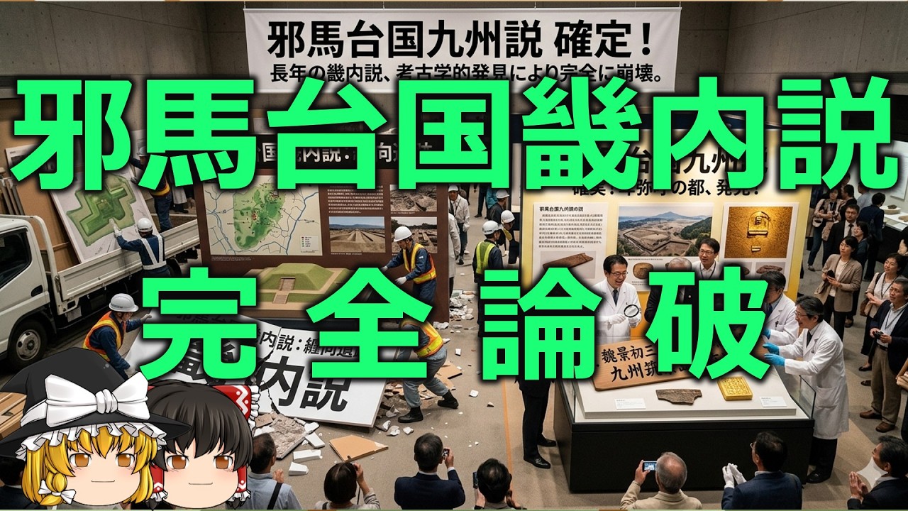 邪馬台国論争完全決着【ゆっくり解説】禁忌の日本史③