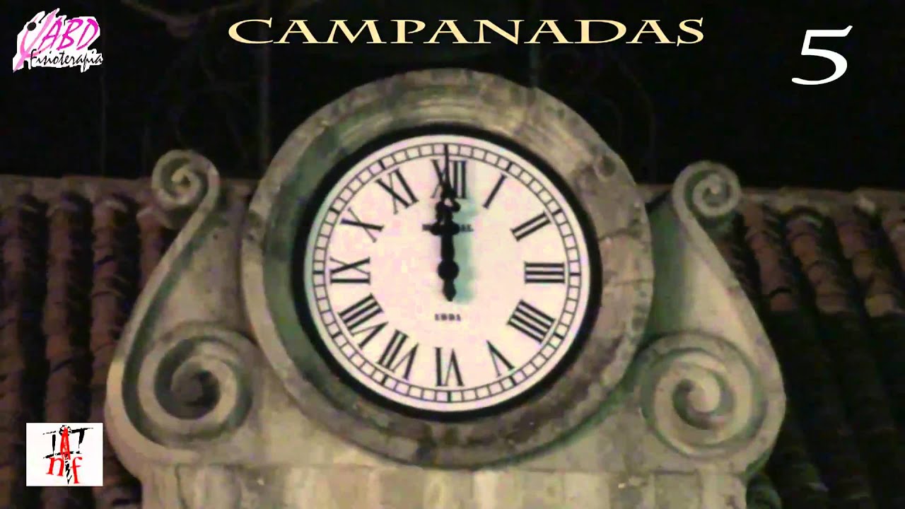 EL RELOJ DE LA AUDIENCIA DA LAS 12 - SORIA - CAMPANADAS