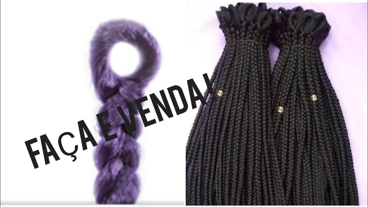 COMO FAZER BOX BRAID PRA CROCHET BRAID