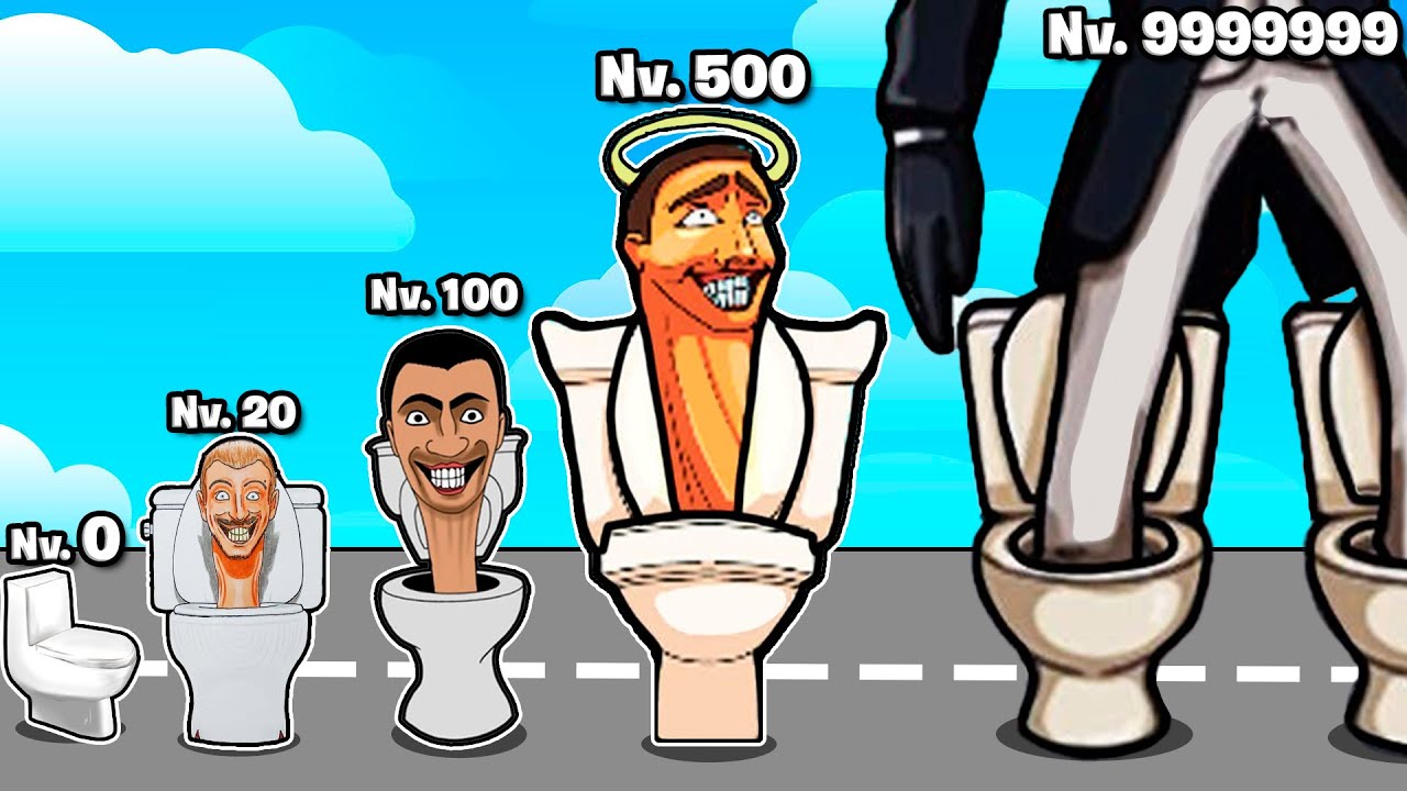 LE MEILLEUR SKIBIDI TOILET NIVEAU MAX !! (Toilet Monster Run)