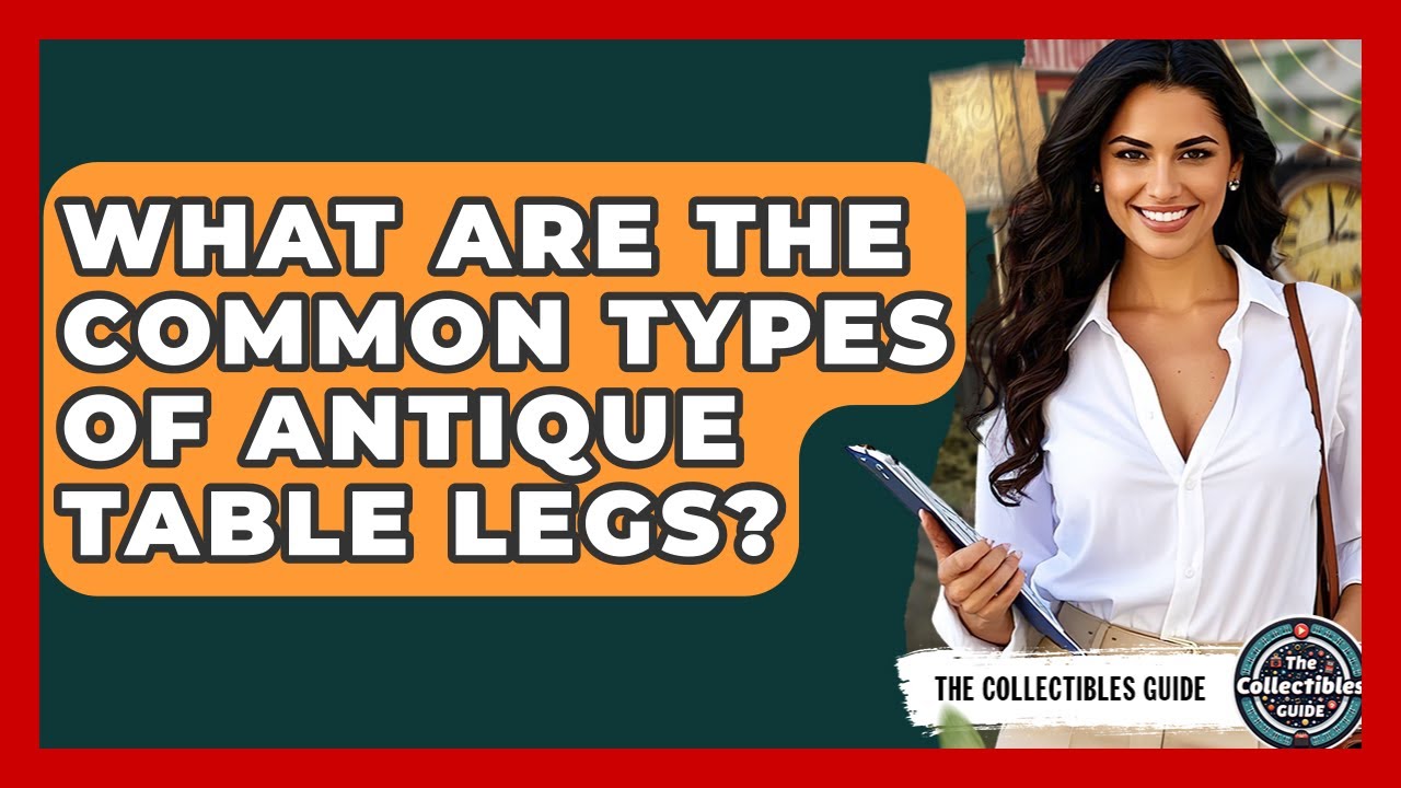 What Are The Common Types Of Antique Table Legs? - The Collectibles Guide
