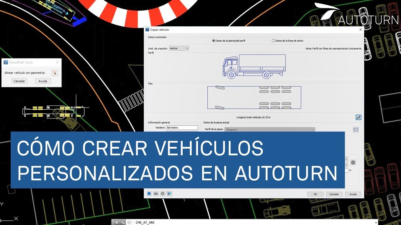 Cómo crear vehículos personalizados en AutoTURN