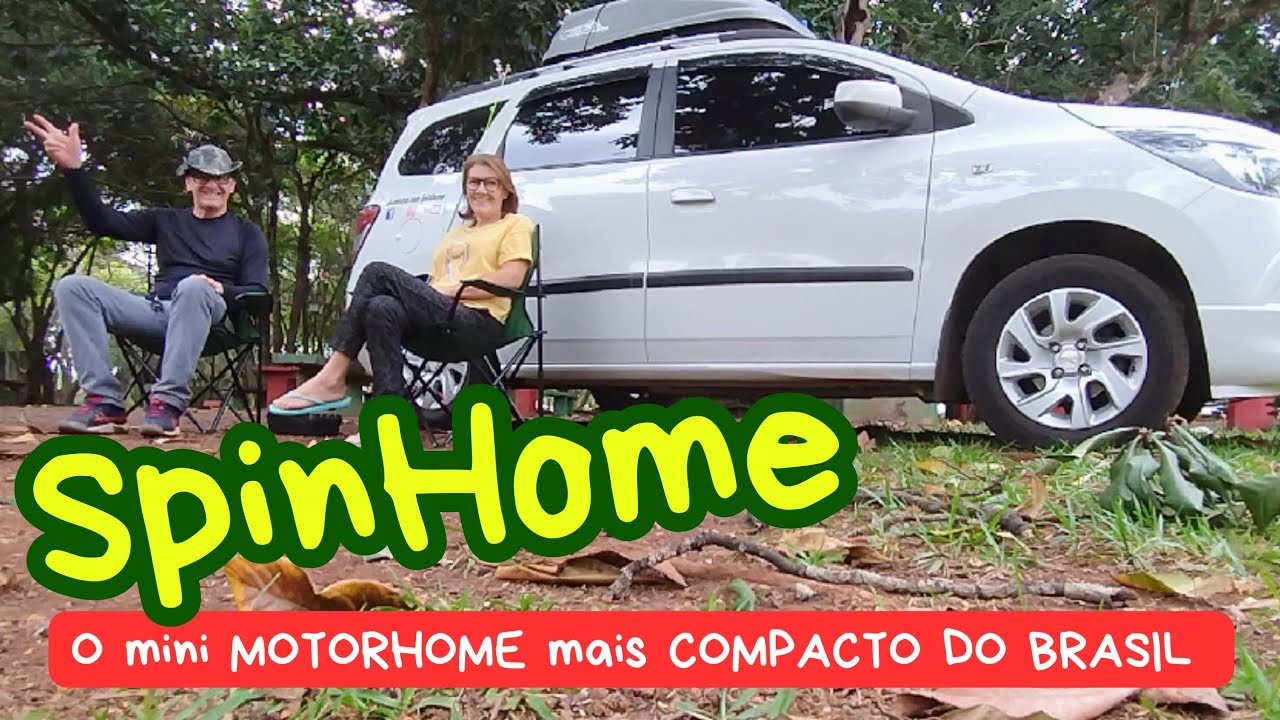 Como é viajar em um MINI MOTORHOME  SPINHOME