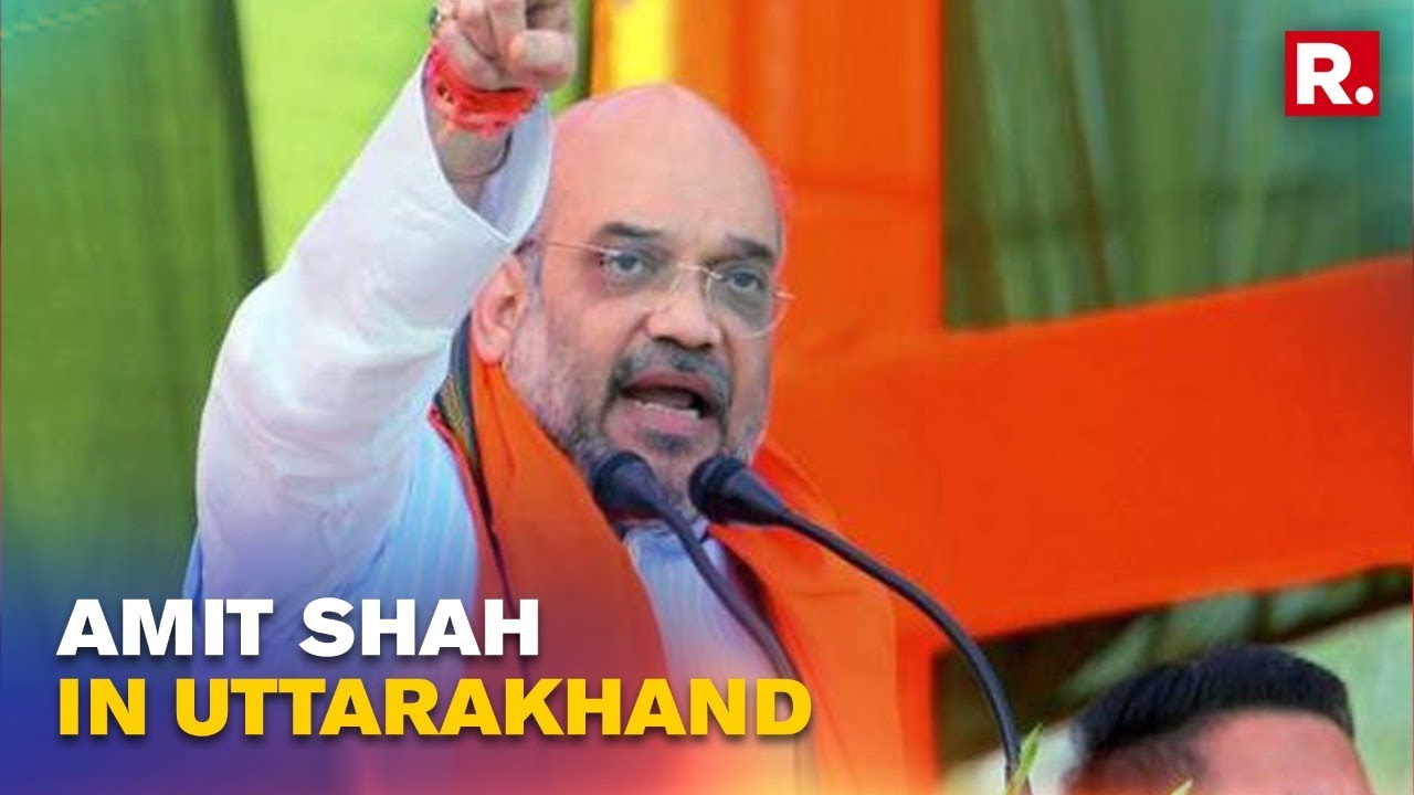 Uttarakhand: Amit Shah Sounds Poll Bugle, Mocks Congress For 'Becoming Active Only During Elections'