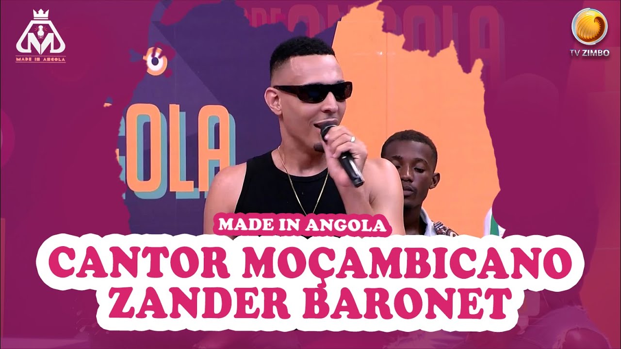 Acompanha a conversa com Cantor Moçambicano Zander Baronet | Made In Angola | TV ZIMBO