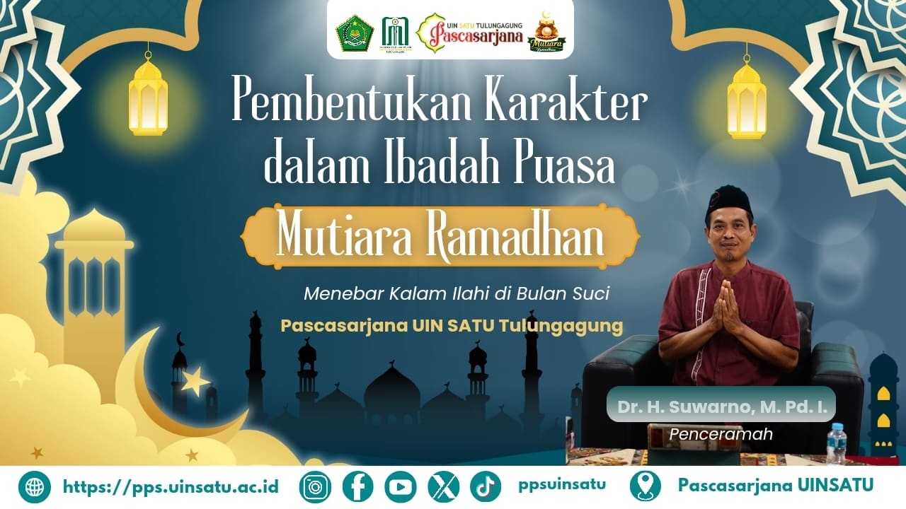 Pembentukan Karakter dalam Ibadah Puasa     Dr. H. Suwarno, M.Pd. I.