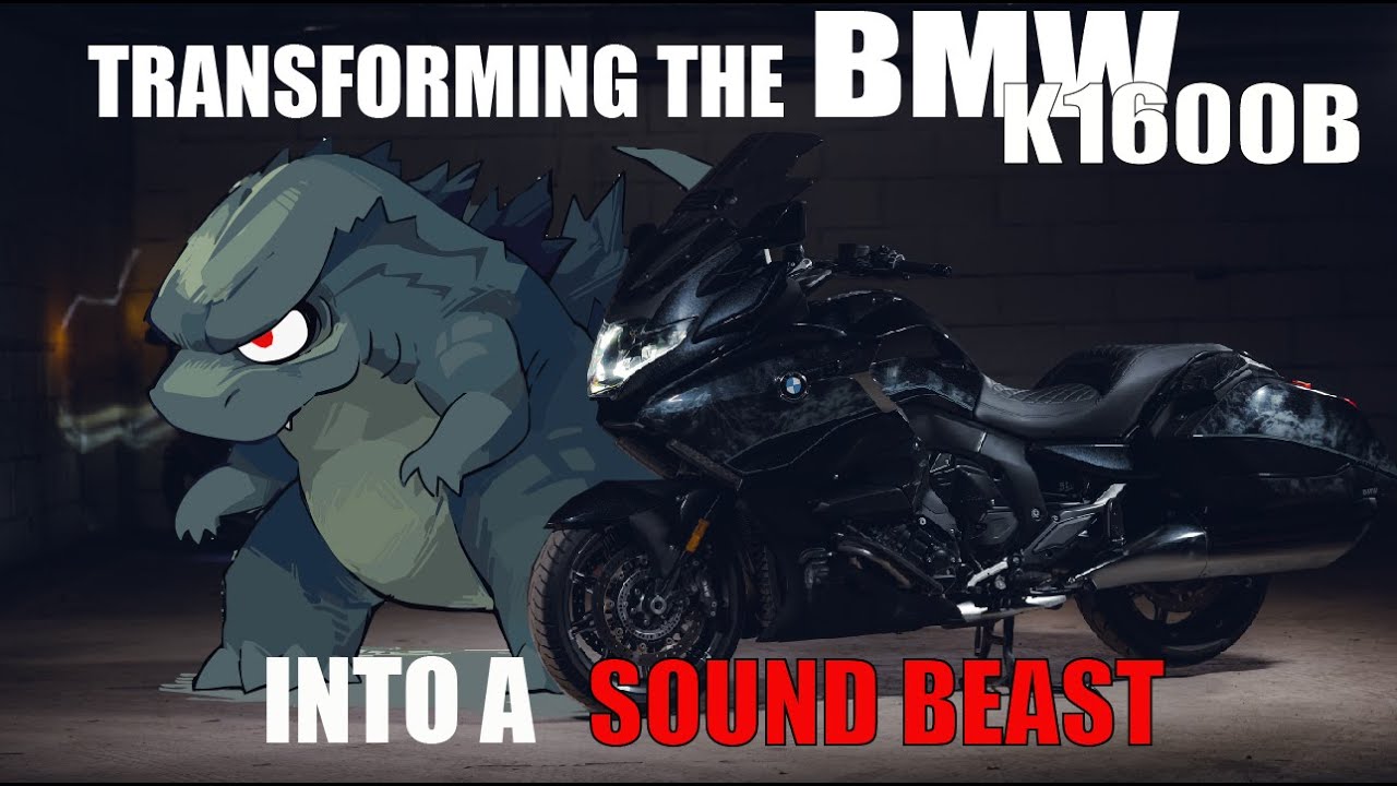 Audio Upgrade: Transforming the 2023 BMW K1600B 'MIDNIGHT'