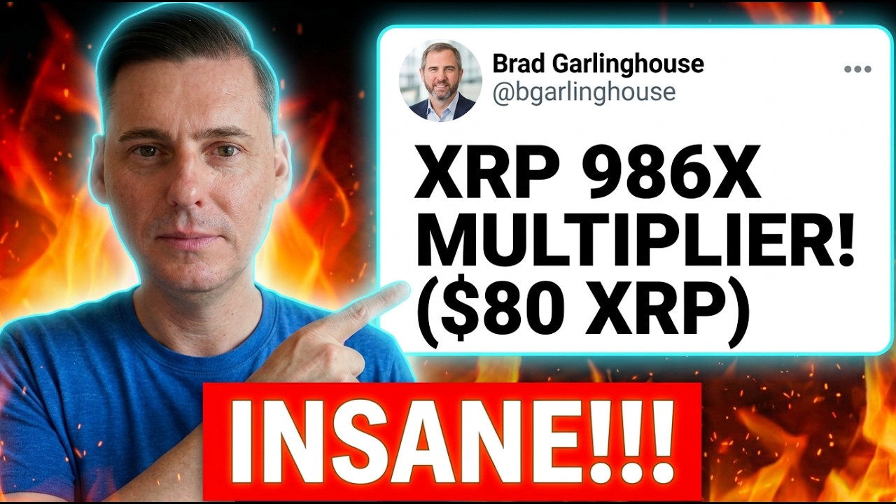 ОГРОМНЫЙ МНОЖИТЕЛЬ XRP 986X!!!!! ($80 ЗА XRP ПРЯМО СЕЙЧАС??!!)