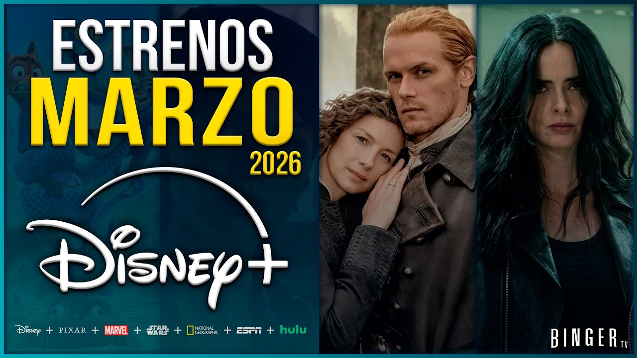 Estrenos DISNEY+ MARZO 2026 | Series y Películas