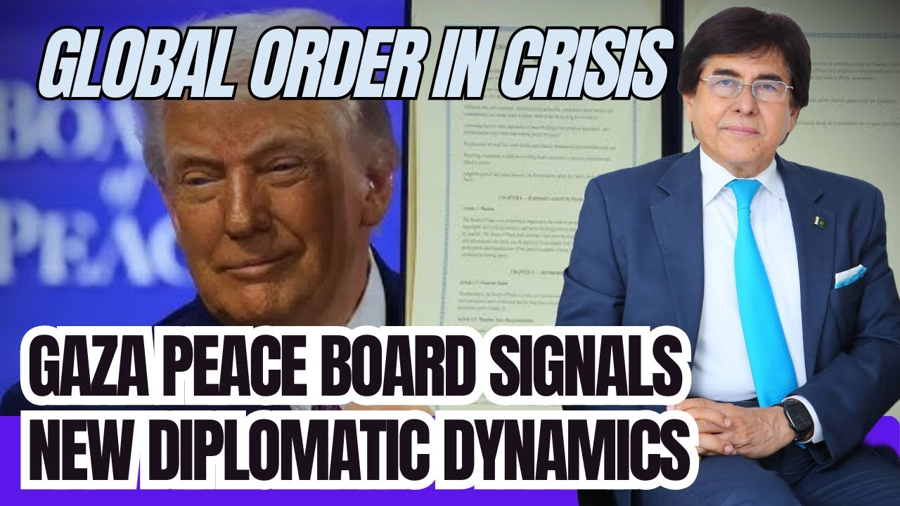 Global Order in Crisis | Gaza Peace Board Signals New Diplomatic Dynamics | Dr. Jamil Ahmed Khan