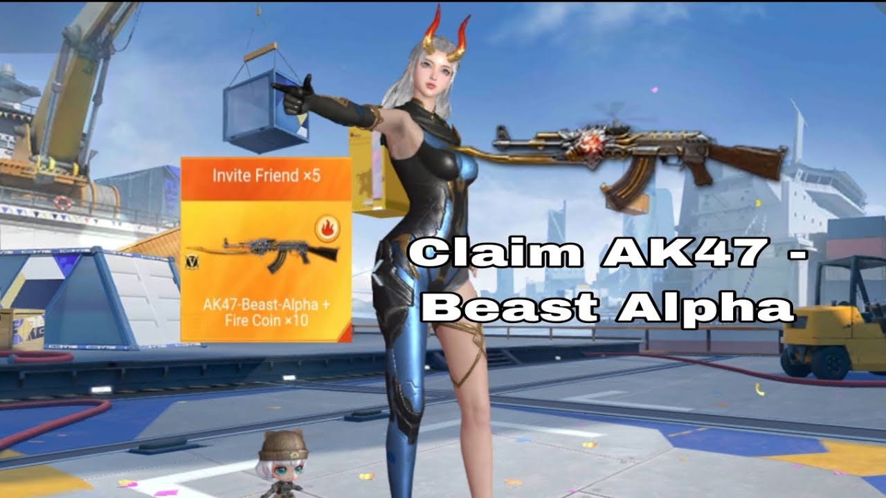 Cara Claim Ak47 Beast Alpha - CrossfireLegends
