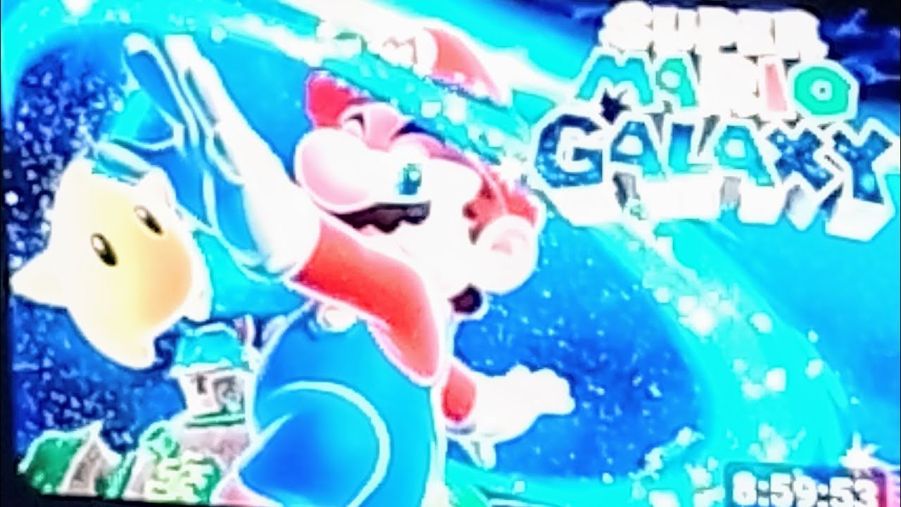 Live in a galaxy far away in super mario galaxy