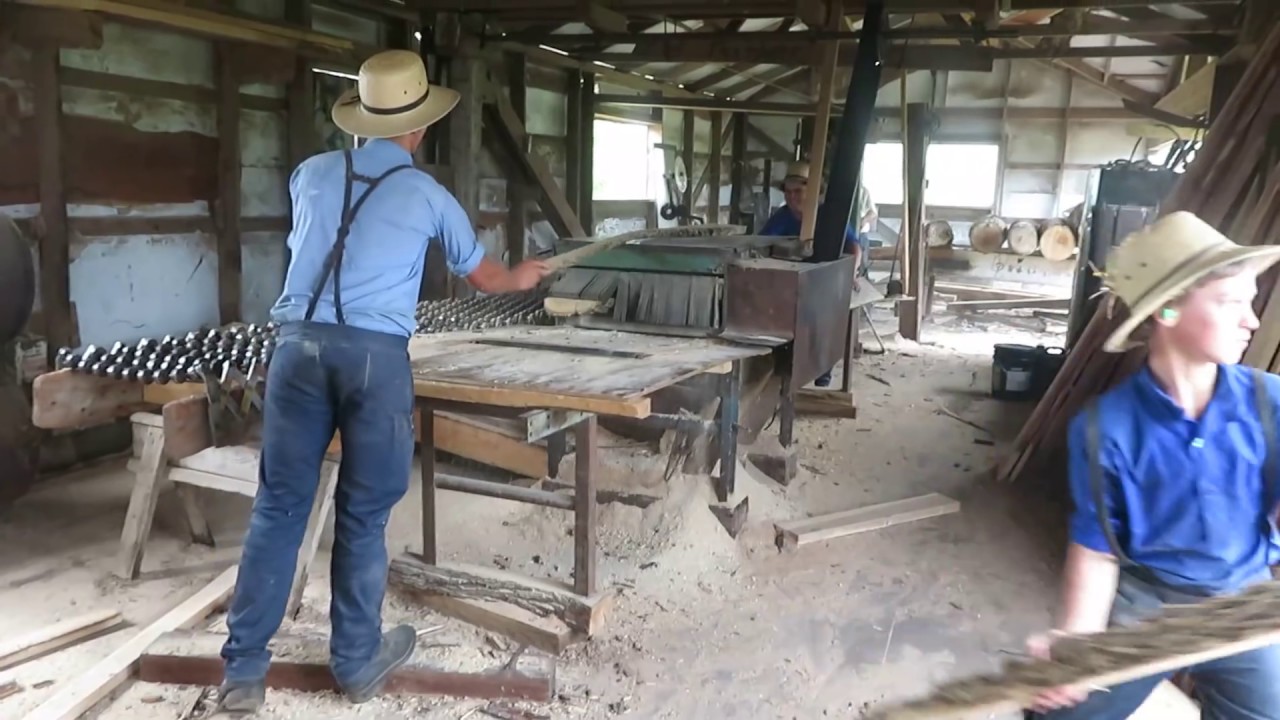 Inside an Amish Sawmill And How It Works | Lets Go Inside!!!!!!!!