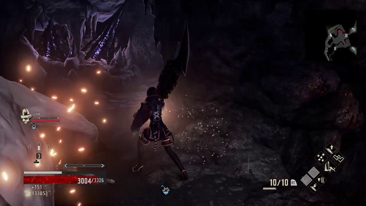 Code Vein gameplay with Eva