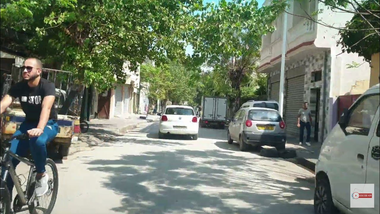 Driving in Annaba  Algeria cité pont blanc cité les Allemands cité l'Orangerie cité les Hongrois