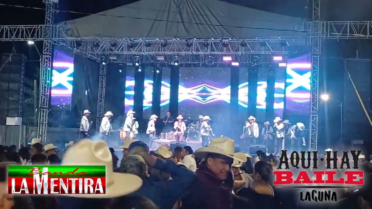 BANDA LA MENTIRA EN VIVO DESDE LA POPULAR, DGO (26.07.2024)