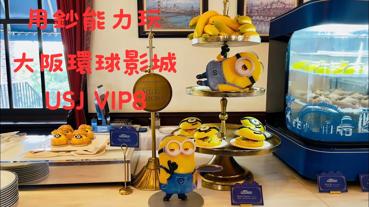 日本環球影城 USJ VIP8 / 含兩餐加上全天的VIP ROOM ／這樣８萬８值得嗎？