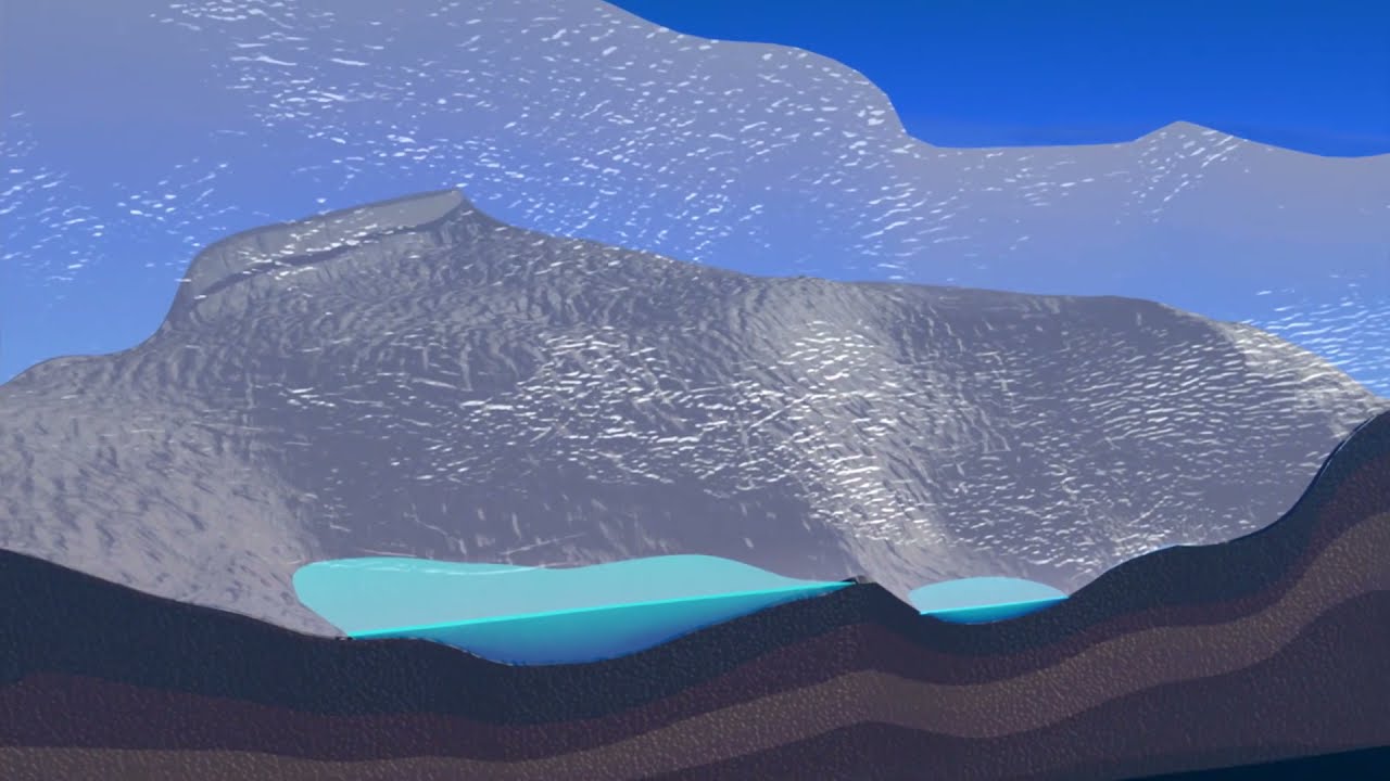 New Lakes Discovered Under Antarctic Ice with NASA's ICESat-2