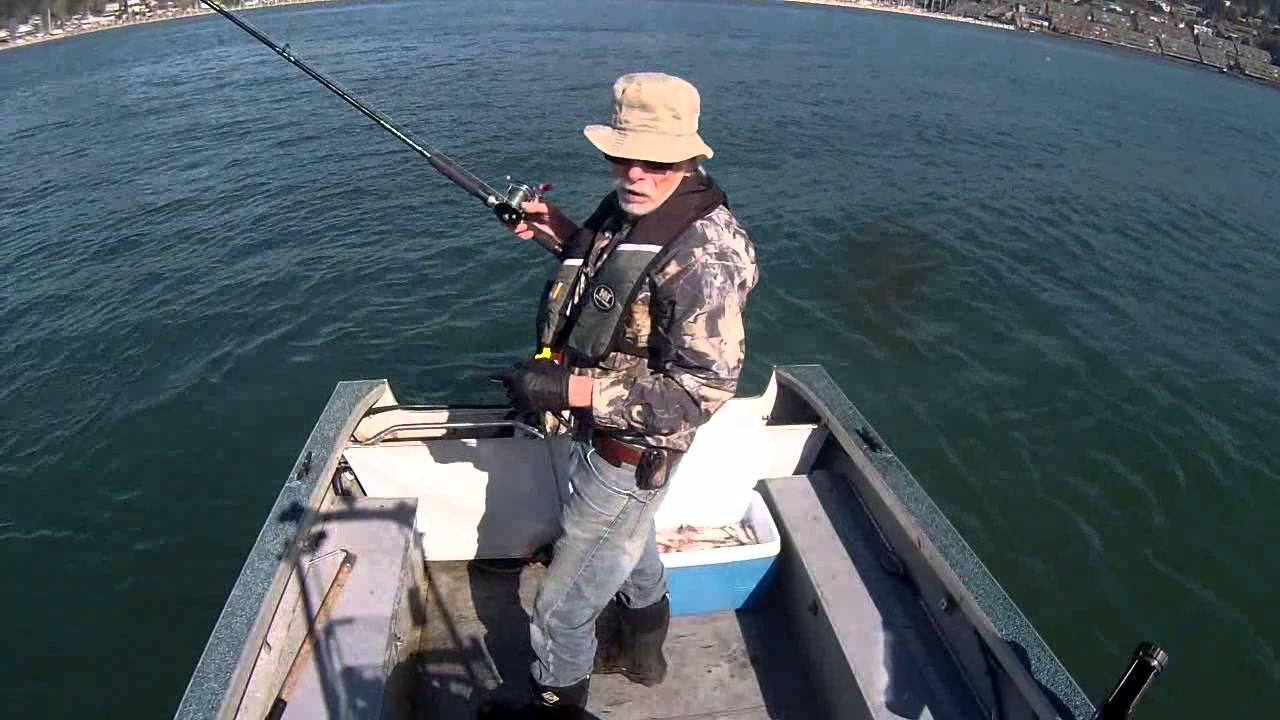 Jigging Herring Yaquina Bay...