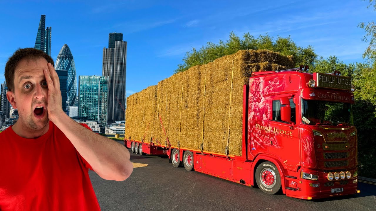 DRIVING A WAGON AND DRAG FOR THE FIRST TIME IN LONDON | #truckertim