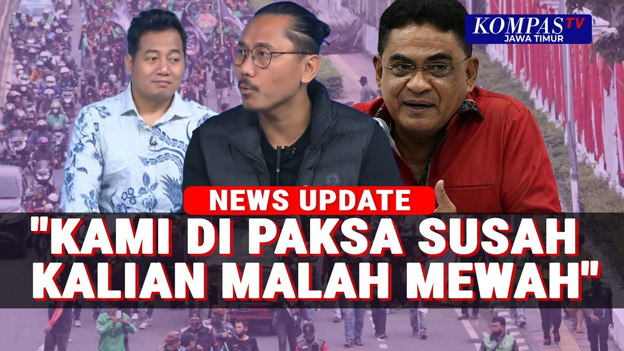 Blak-blakan! Adi Prayitno, Politikus PDIP, PHBI Soal Aksi Rakyat Tolak Tunjangan DPR