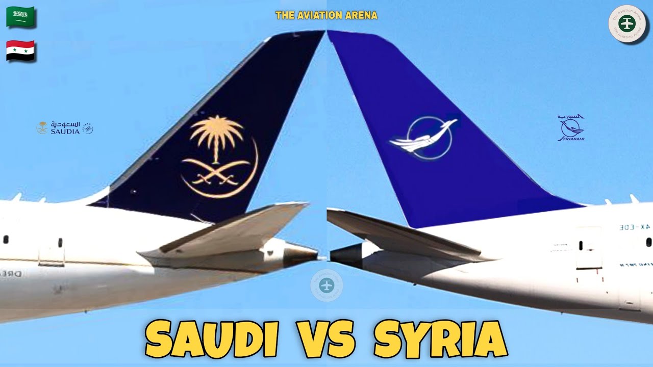 Saudia Airlines Vs SyrianAir Comparison 2025! 🇸🇦 Vs 🇸🇾